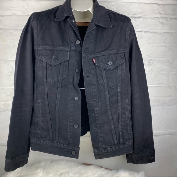 LEVI’S FLANNEL LINED TRUCKER  JACKET SIZE M - Picture 1 of 8